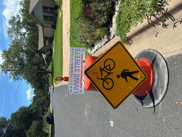 Google the Austin Living Streets Program...what a great opportunity to live on one of these coveted streets!