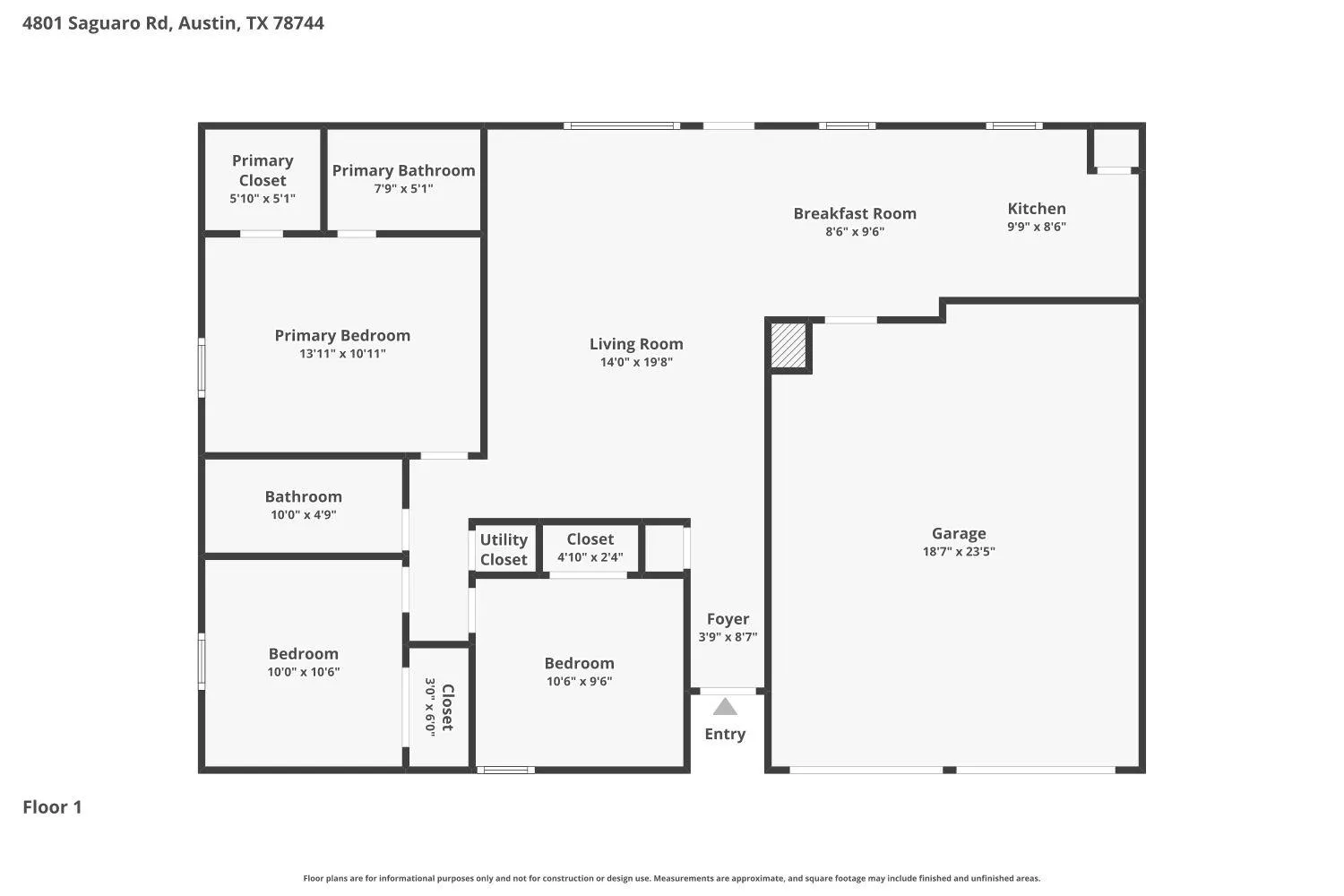 Photo of 4801 SAGUARO RD, Austin, TX, 78744