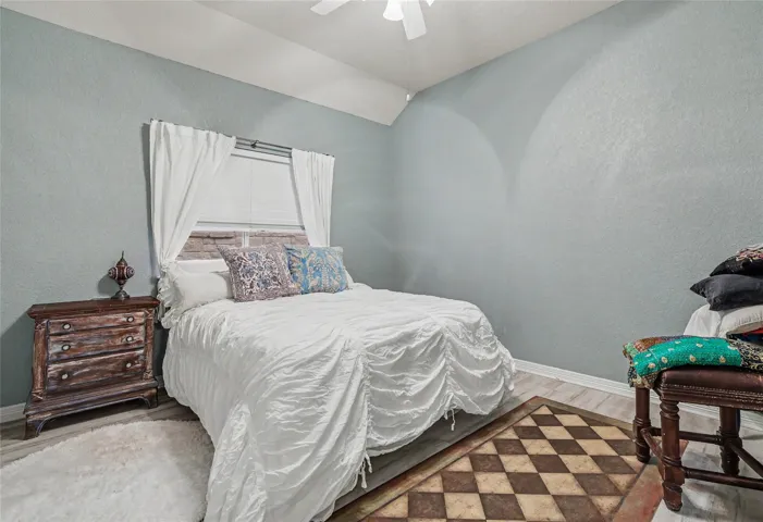 The third bedroom is located on the same hall as the 2nd bedroom and the Primary Suite...