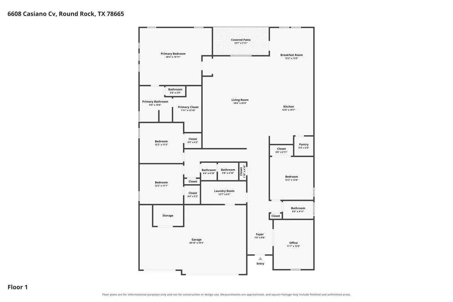 Photo of 6608 CASIANO CV, Round Rock, TX, 78665