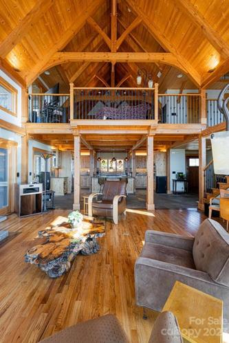 Main Level Living to Open to Upper Level Loft