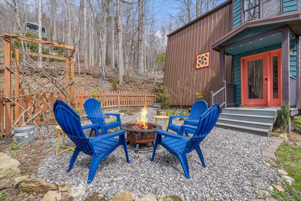 Relax under the stars in one of the many outdoor areas