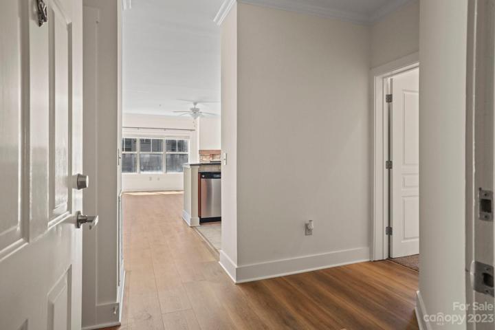 Fresh paint and new flooring welcomes you home.