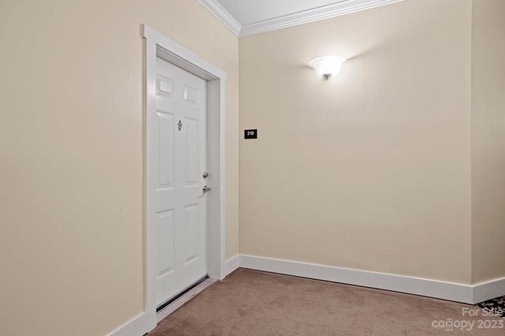 Brand new door to unit 210