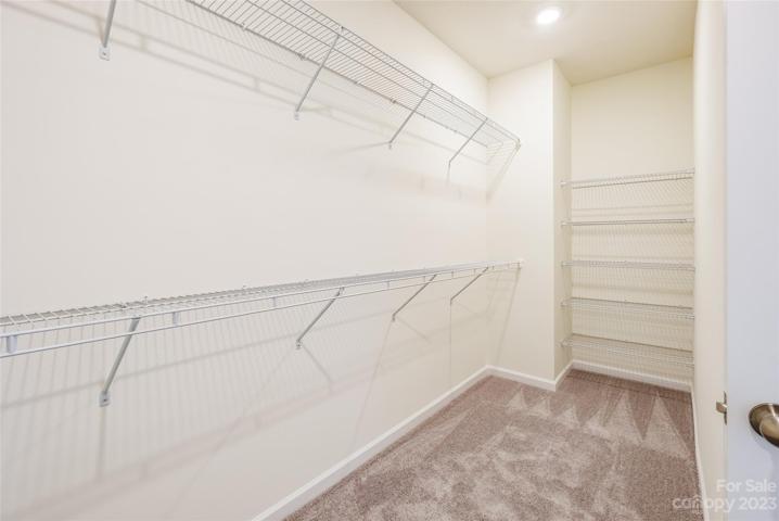 Primary closet