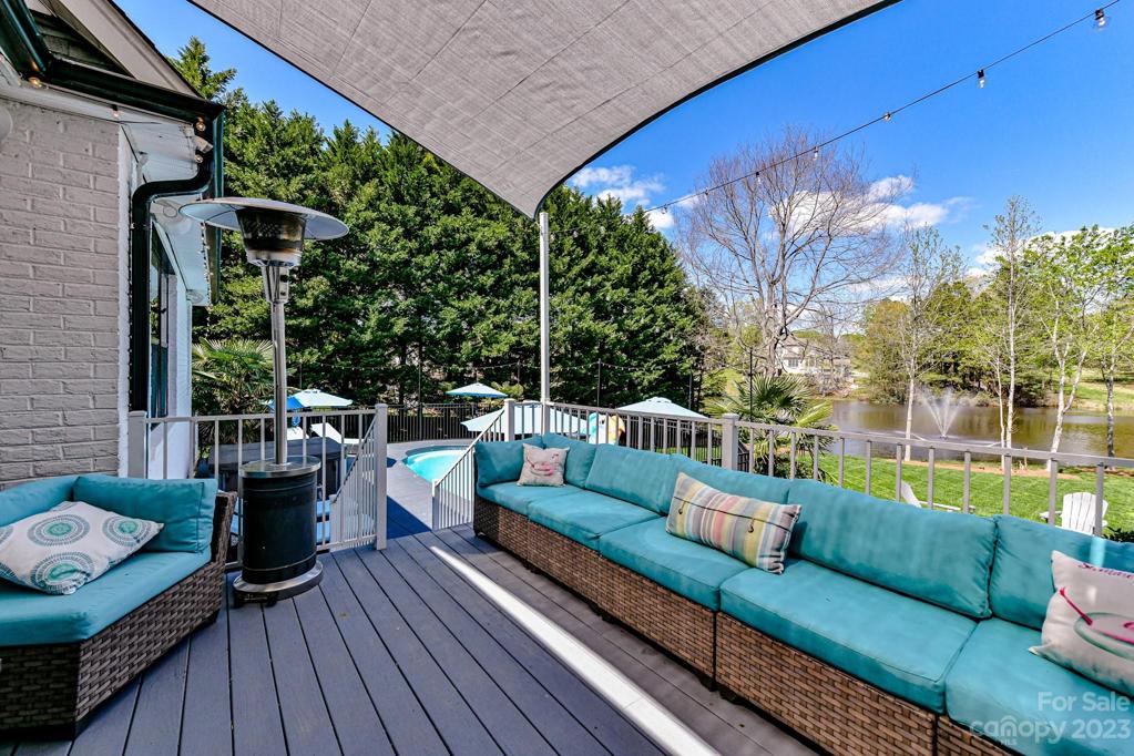 Covered Deck with Fabulous Views