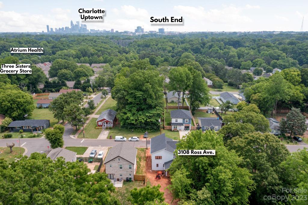 drone shot