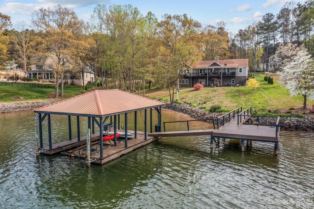Boat lift and pier