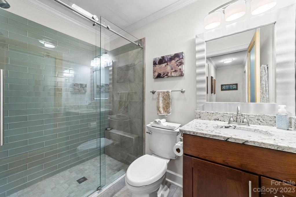 Secondary bathroom