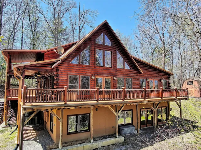 Engineered Log Home