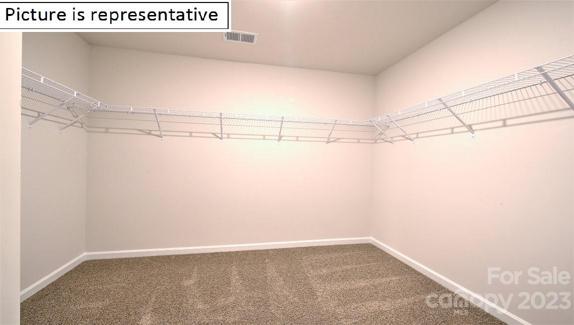 Master bedroom closet