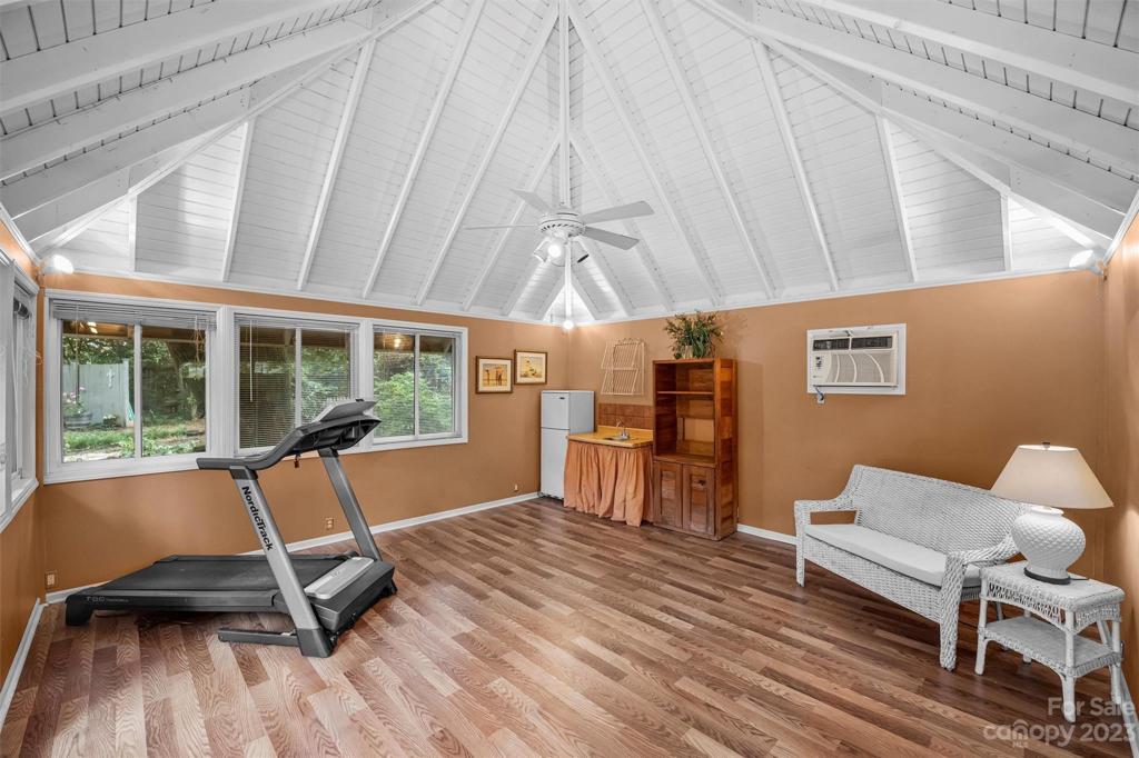 Interior ofoffice/exercise/TV room