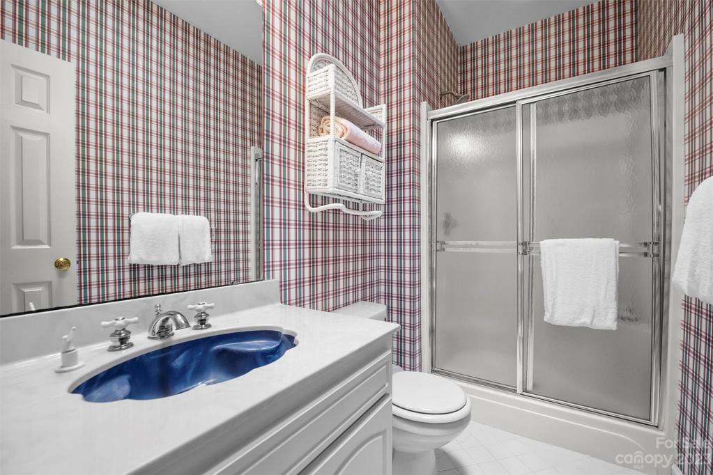 Full bath next to Bedroom 4 and Bonus Room