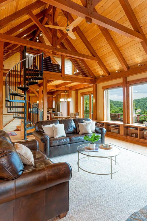 Gorgeous timberpeg design crafted by Livingstone Builders known for their sustainable green home builds