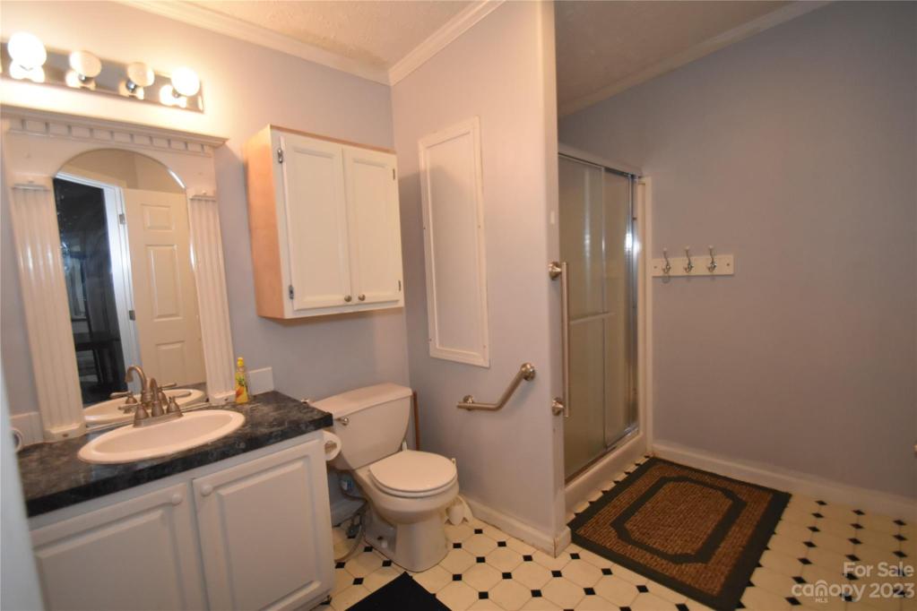 South side of Master Bathroom