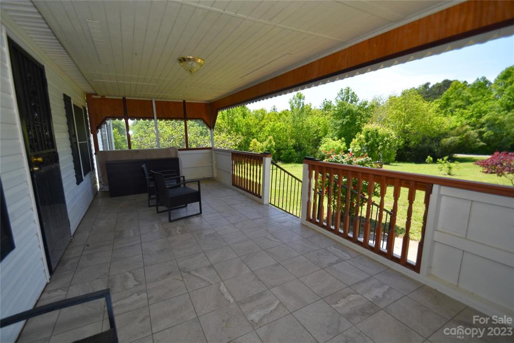 Front porch detail