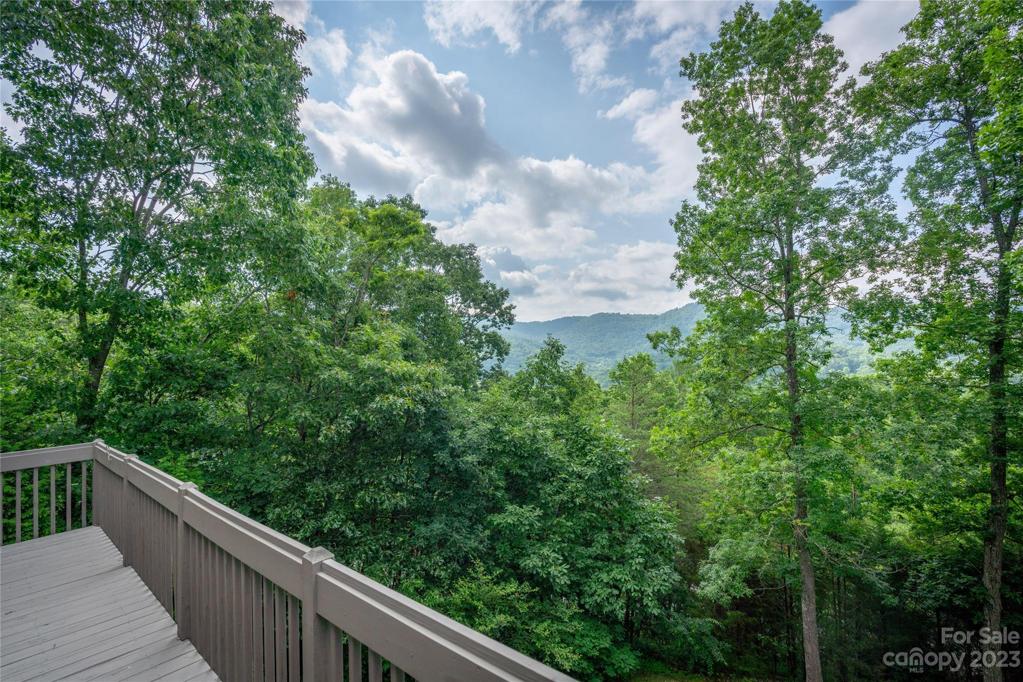 Views from upper decks