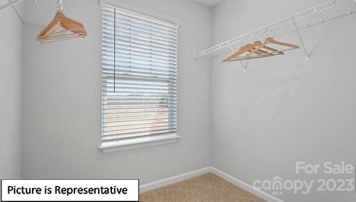 Primary closet