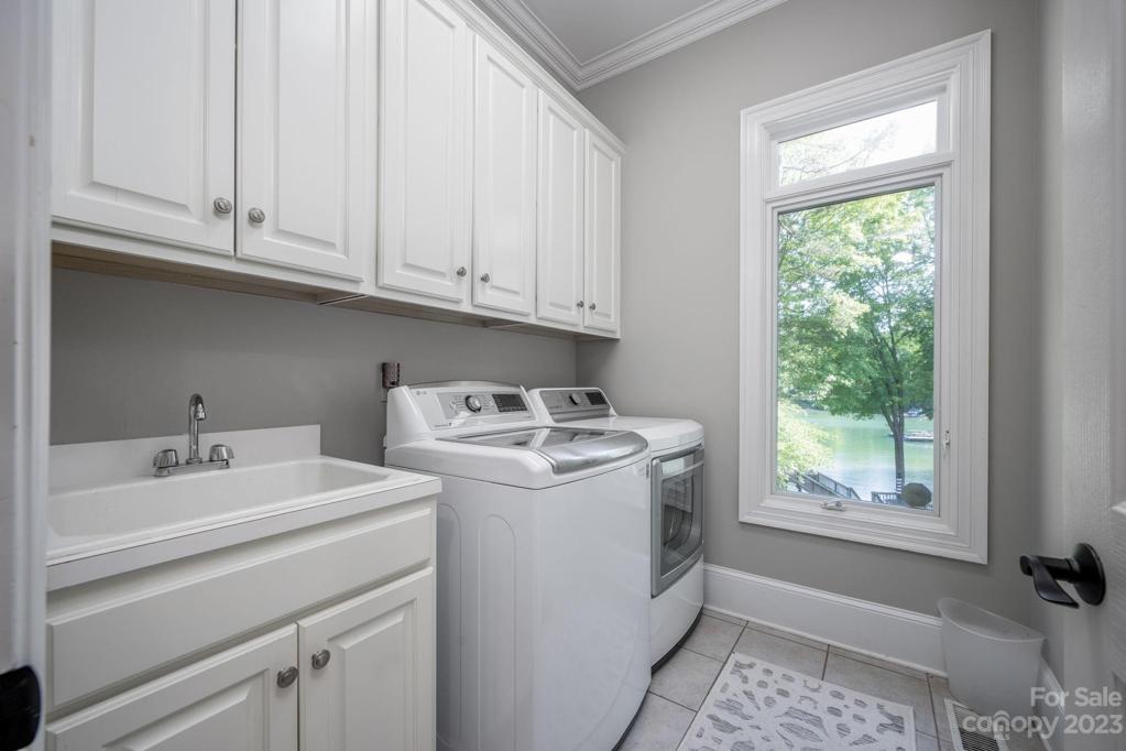 Laundry room with a View