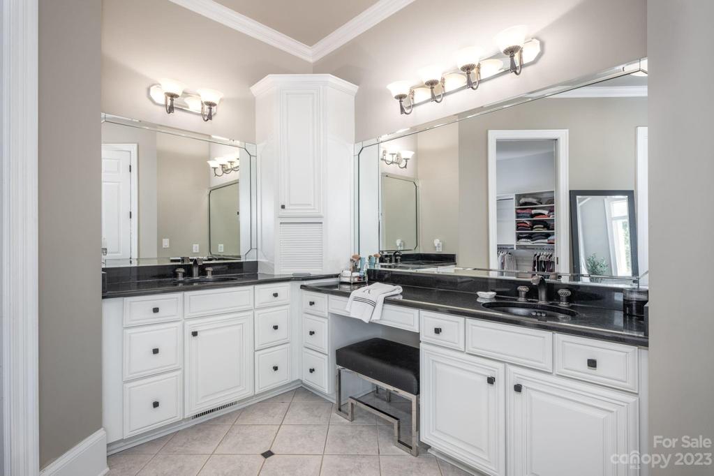 Master Bathroom with heated flooring