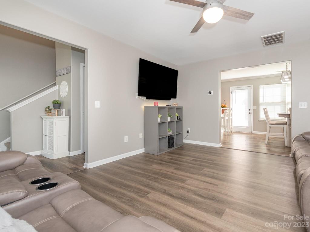 Living Room into Dining