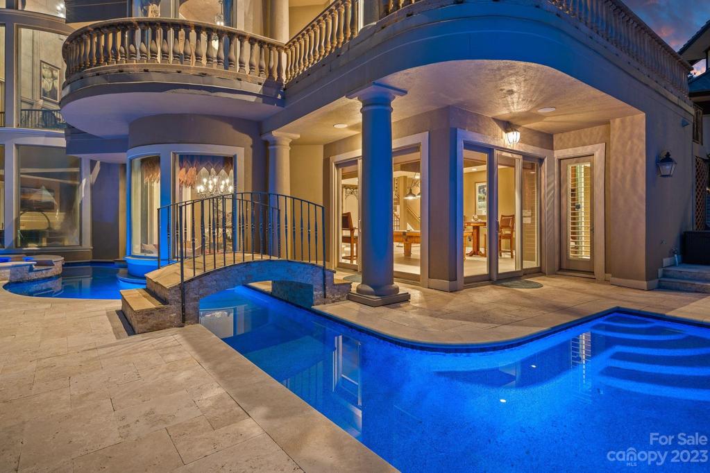 Renovated pool and spa