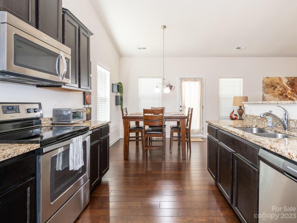 Kitchen into Dining