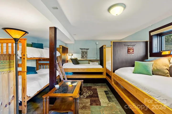 Guest suite in lower level of The Farmhouse