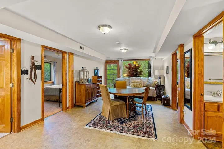 Lower level of The Lodge
