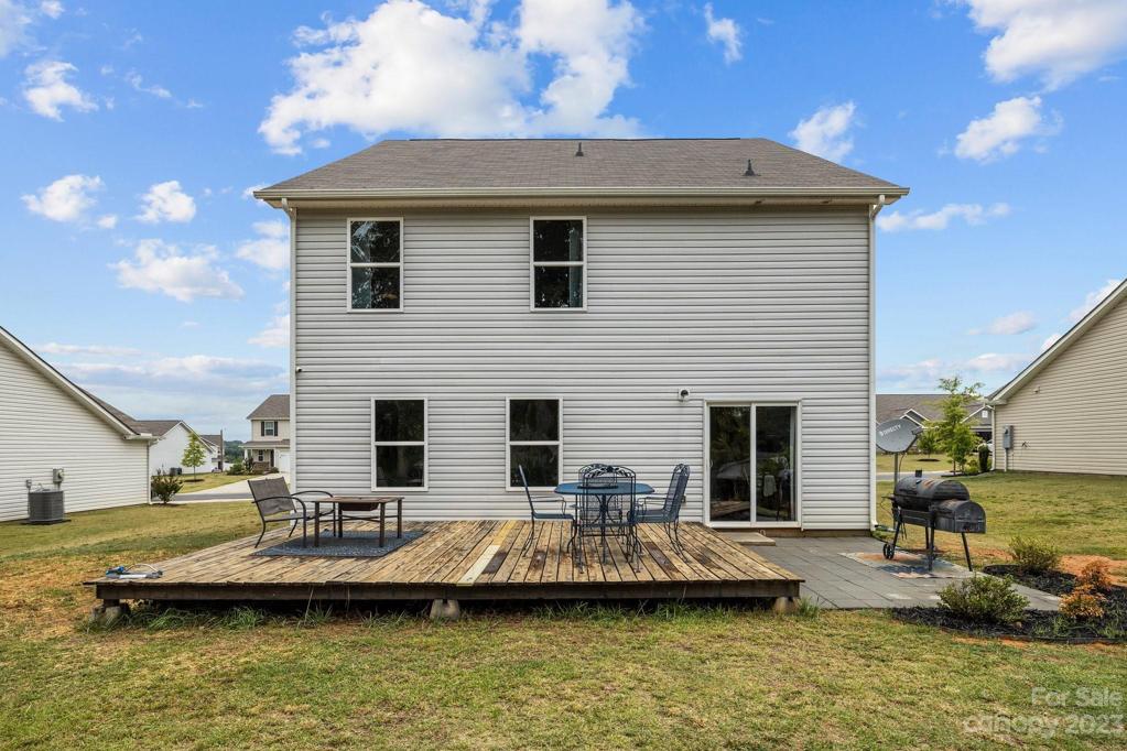 Exterior Back and Deck Area