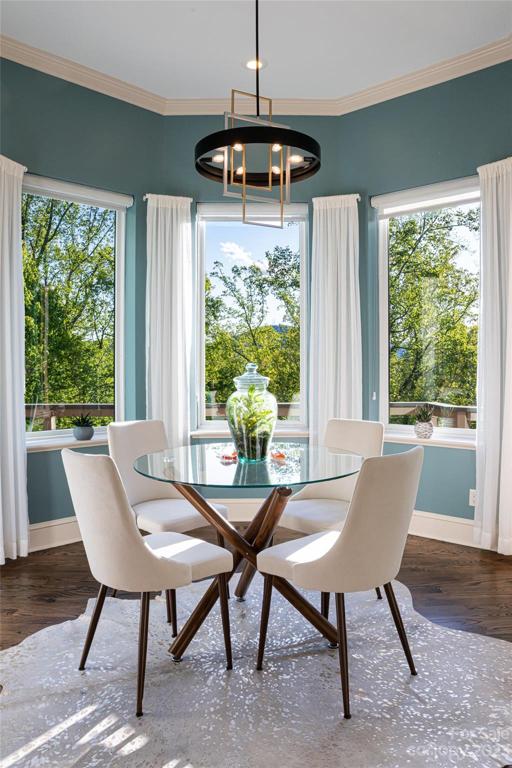 A lovely place to enjoy your morning coffee and watch the world wake up...