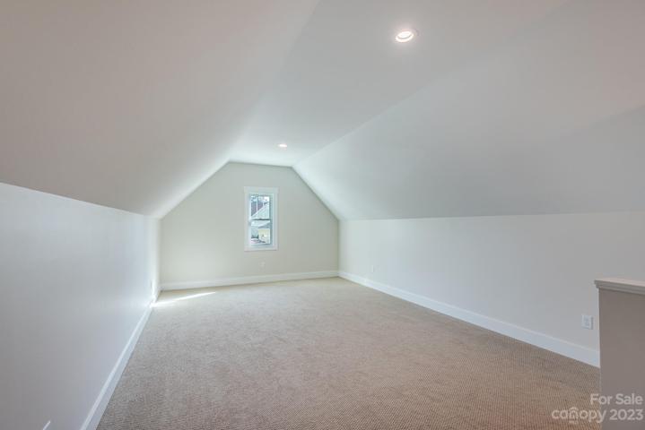 Finished room over garage