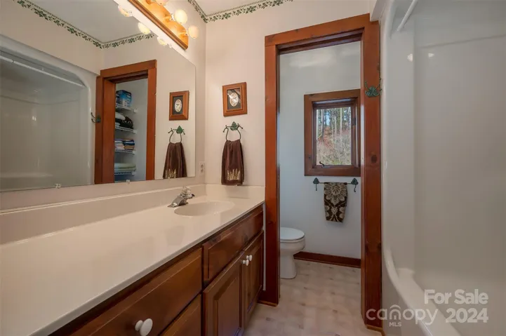 Upstairs bathroom
