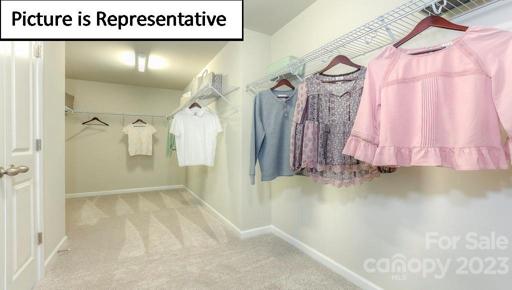 Large Primary Walk-In Closet