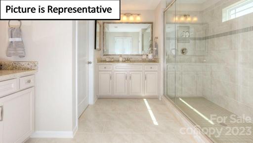 Primary Bath with Dual Vanities