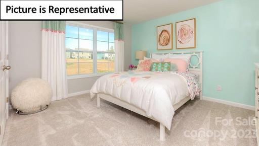 Upstairs secondary bedroom