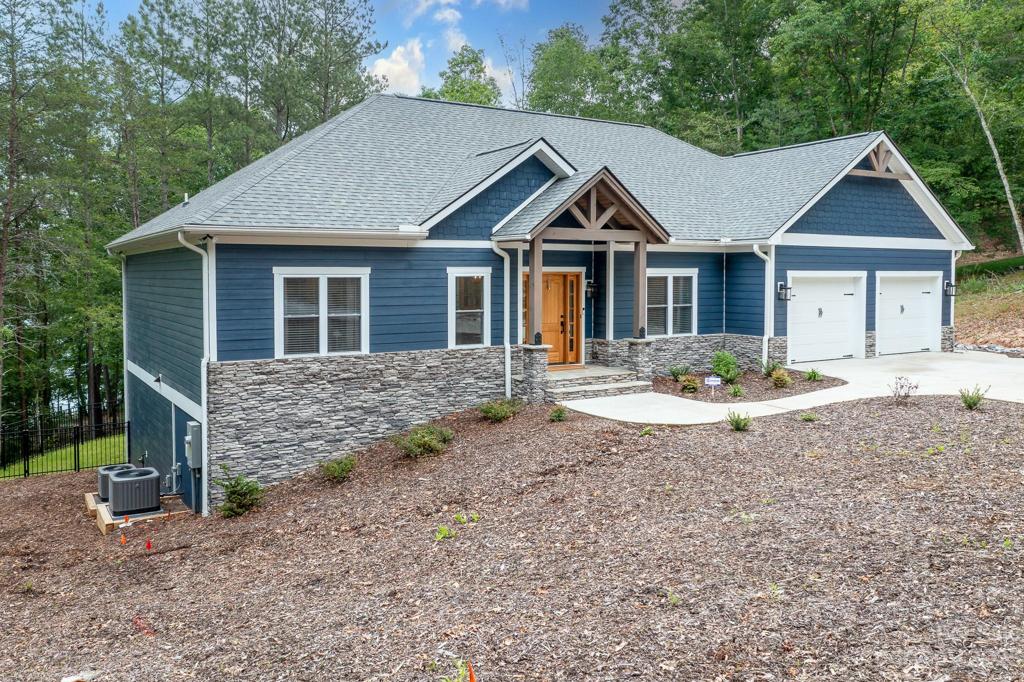 Front of Home with 2 Car Garage