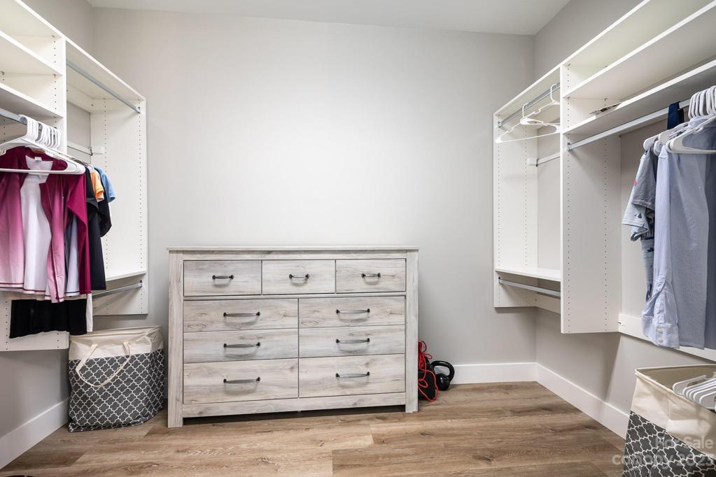 Large custom closet