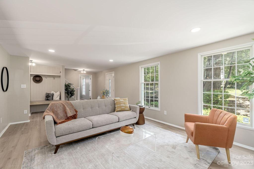 Family room as you enter house - lots of natural light