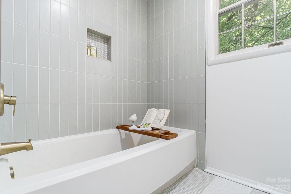 Shared hallway bathroom