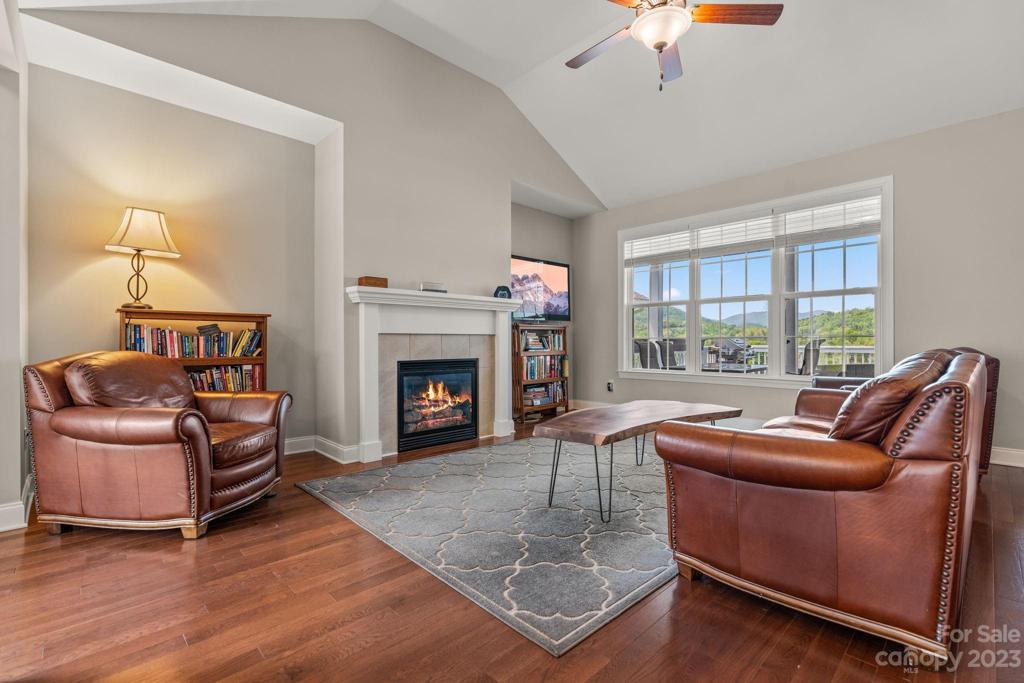 Main living area with abundant natural lighting.
