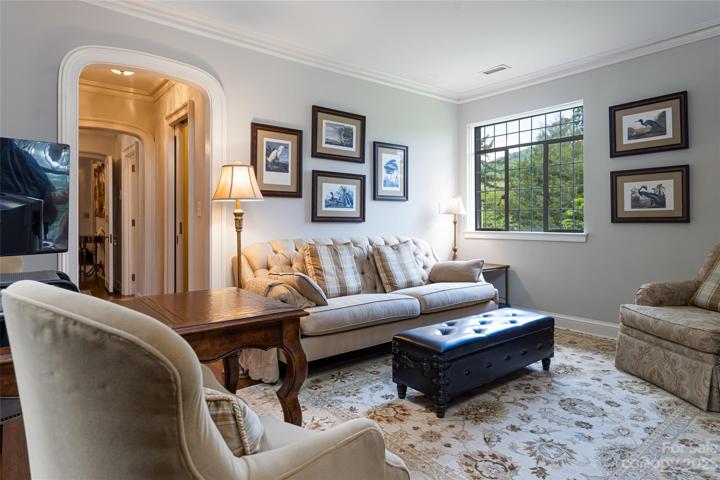 This Primary En-Suite offers a private anteroom...