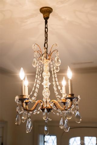 Look up! Stunning Swarovski Crystals light your way~