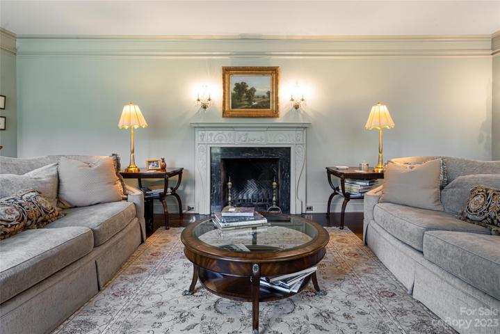 The wood burning fireplace gifts you with the ambiance of crackling logs and woodsy aromas