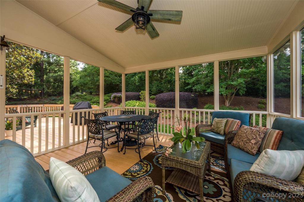 Screened porch