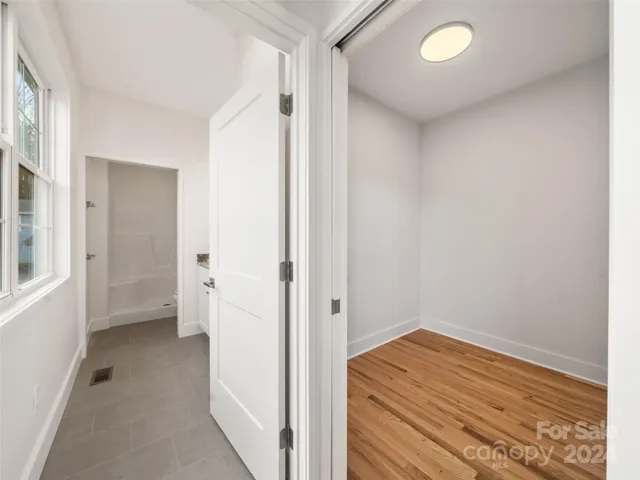 Walk-in closet in Primary Suite