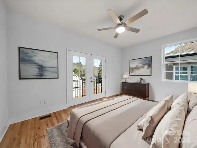 Virtual Staging of Primary Suite (model home)