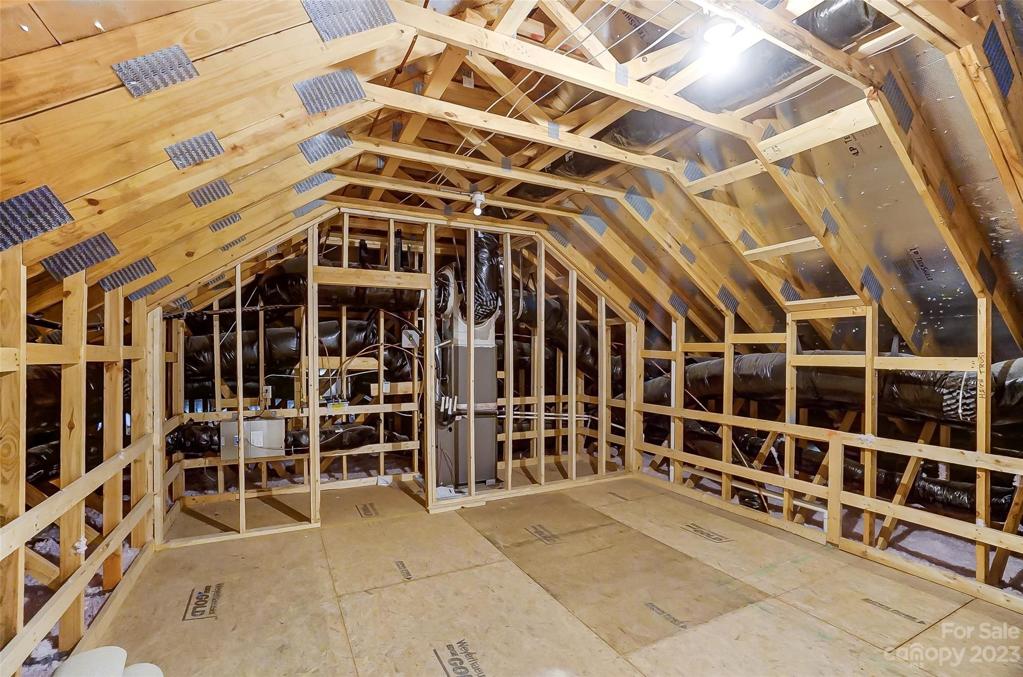 Walk-in Attic Storage