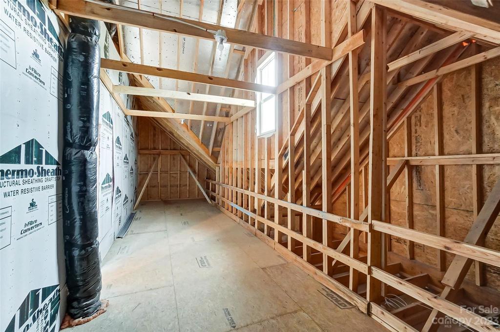 Walk-in Attic Storage