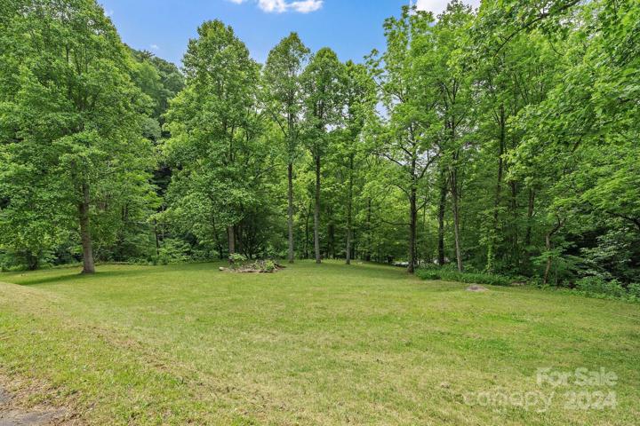 Cleared land along your driveway leading up to your new home